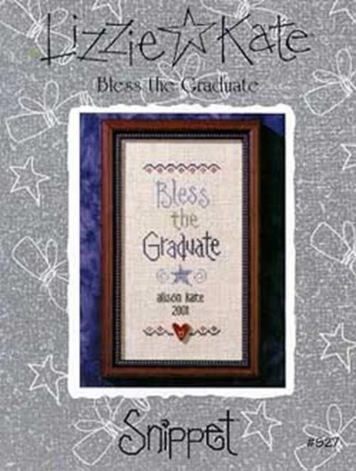Bless the Graduate LKS27 by Lizzie Kate cross stitch pattern - Image 1 of 1