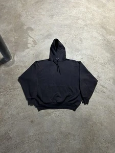 Vintage Y2K Hanes Ultimate Cotton Blank Faded Hoodie - Picture 1 of 5