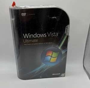 Microsoft Windows Windows Vista Ultimate Upgrade 32 & 64 bit With Key - Picture 1 of 7