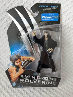 Figura de acción exclusiva de 4" VICTOR CREED X-Men Origins Wolverine Premium Series Foto 1 de 4