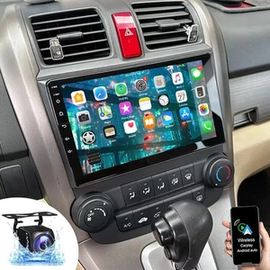 For Honda CRV 2007-2011 Wireless Carplay Car Stereo Radio Navi WiFi BT GPS+Cam - Bild 1 von 15