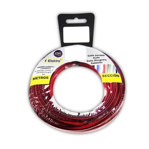 Koncentryczny kabel antenowy TV EDM 28010 czarny czerwony/czarny 25 m 2 x 1,5 mm - Zdjęcie 1 z 2