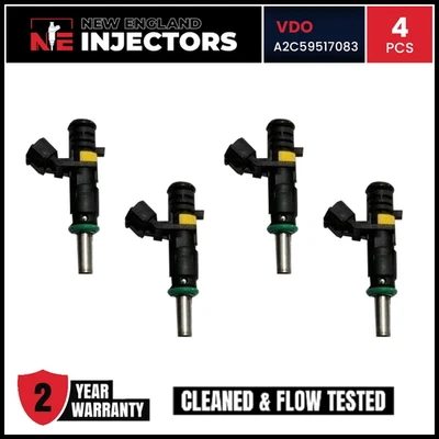 Juego de 4 inyectores de combustible Siemens Deka 2007-2016 Reman Mini Cooper 1,6 L 13537528176 Foto 1 de 4