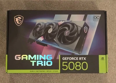 MSI GEFORCE RTX 5080 16G GAMING TRIO 16GB - Image 1 of 2