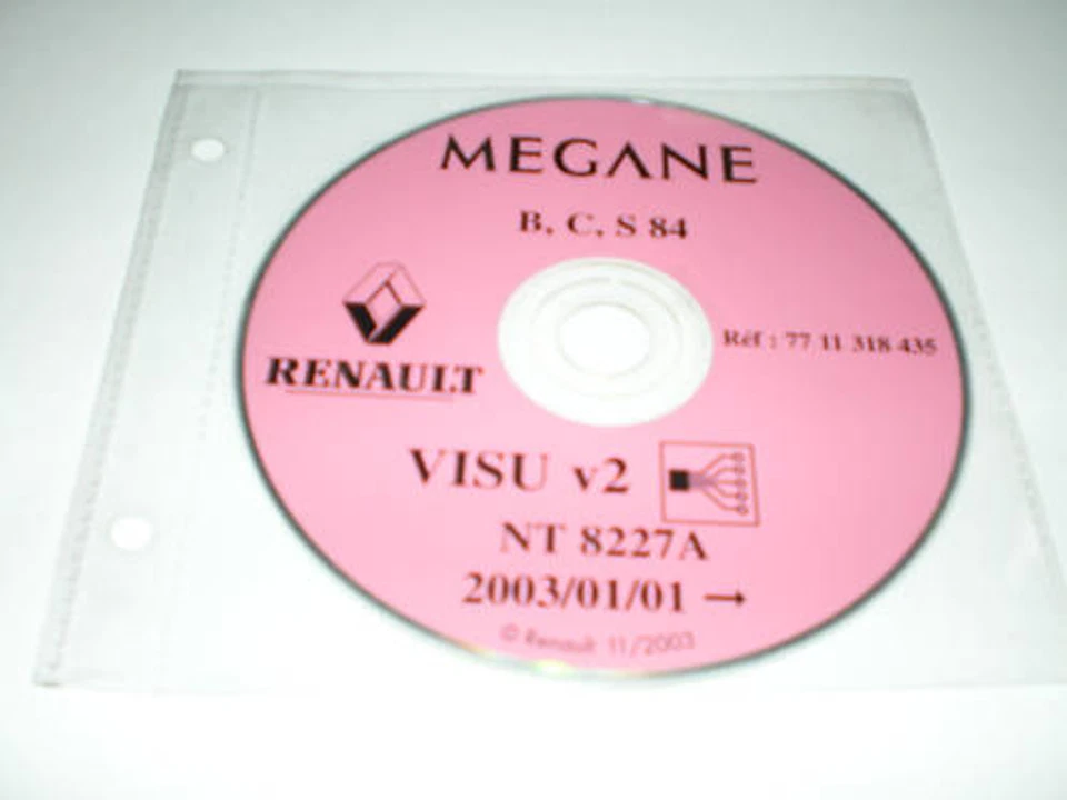 Schaltpläne Su CD Renault Megane - Stand 01/2003 - Immagine 1 di 1