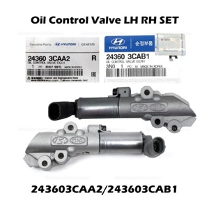 ⭐Genuine⭐ Oil Control Valve LH RH SET 243603CAA2 243603CAB1 for Hyundai Kia - Picture 1 of 7