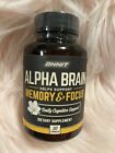 Onnit Labs Alpha Brain MEMORY-FOCUS - 30 caps  New Sealed MFG 9/2021+