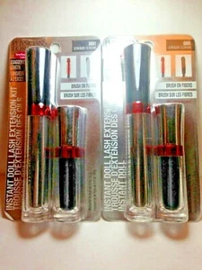 Set(2)Physicians Formula Eye Booster Instant Doll Lash Extension Kit Ultra Black - Picture 1 of 2