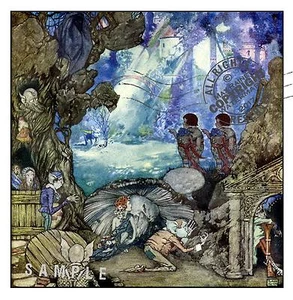 Twin Bothers Travel to Fairyland (1922) Robert Lawson Prince Toofat * Art Print - Picture 1 of 1