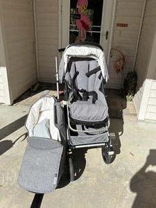 Bugaboo Fox Stroller with seat and bassinet - Gray - Picture 1 of 5