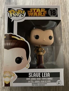 SLAVE LEIA #18 Funko Pop 2015 VAULT Star Wars Black Box RETURN OF THE JEDI Rare - Picture 1 of 6