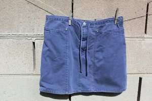 Polo Jeans Co Ralph Lauren Rock S Mini mittelblau Reißverschluss Frühling 89 ANGEBOT NEU - Bild 1 von 10