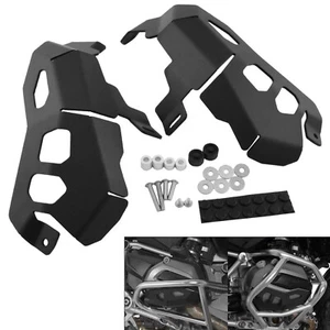 Cylinder Head Valve Cover Guard Set Black For BMW R 1200 R RS RT R1200GS ADV LC - Picture 1 of 6