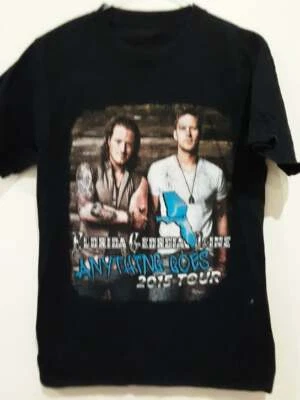 Camiseta Florida Georgia Line Anything Goes gira 2015 banda pequeña camiseta música Foto 1 de 4