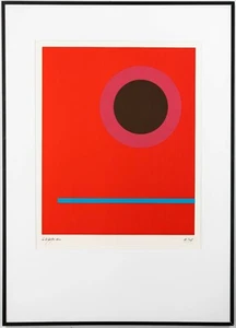 Jean Leppien "Composition" Lithografie, Abstraction Création, Bauhaus, gerahmt - Bild 1 von 2