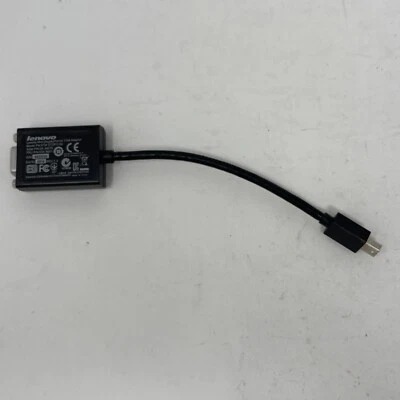 Lenovo SC10G74844 Mini-DisplayPort to VGA Adapter Cable [STM STDP3100] Works - Image 1 of 4