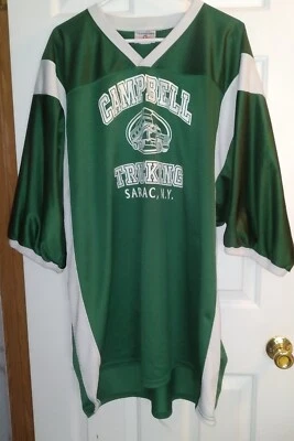 Camiseta deportiva de trabajo en equipo para camiones Saranac NY Campbell verde 4XL para hombre Foto 1 de 4