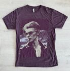 NEW DAVID BOWIE Is Forever Museum of Contemporary Art Purple Tee Shirt Small