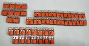 35 Stück WAGO Klemme flexibel 0.14-, 221-41... 2, 3, 5 polig Steckklemmen Lüster - Bild 1 von 1