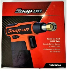 🔥 NEW* SNAP-ON ORANGE BUTANE GAS TORCH TORCH300O TORCH300 HEATGUN NEW IN BOX 🔥 - Bild 1 von 3