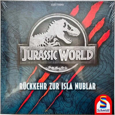 Jurassic World Rückkehr zur Isla Nublar Schmidt Brettspiel Familienspiel 49389 - Bild 1 von 4