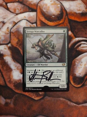 *ARTIST PROOF* Joraga Warcaller Steven Belledin Signed Magic the Gathering - Image 1 of 2