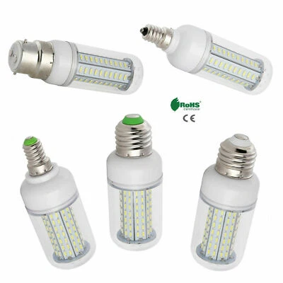 Dimmable LED Corn Bulb E12 E26 E27 E14 B22 27W 25W 18W 15W 12W 7W Light Lamp RML - Image 1 of 4