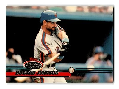 Howard Johnson 1993 Stadium Club #404 New York Mets Mint - Image 1 of 2