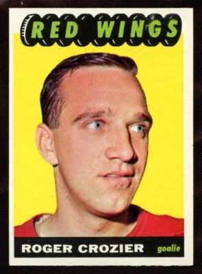 1965-66 Topps # 42 Roger Crozier - Image 1 of 2
