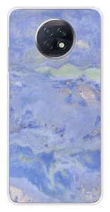 Coque en silicone imprimée compatible Xiaomi Redmi Note 9T 5G Marbre Bleu - Picture 1 of 3