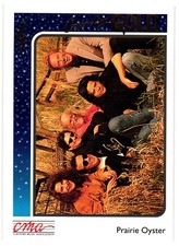 1992 CMA Country Gold Trading Card #83 Prairie Oyster Gold Foil Lettering