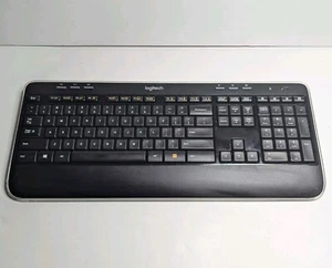 Logitech K520 Wireless Keyboard & M510 Mouse WITH DONGLE! - Afbeelding 1 van 5
