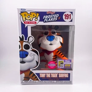 Flocked Surfing Tony The Tiger Funko PoP - 2023 SDCC Exclusive m3 - Picture 1 of 11