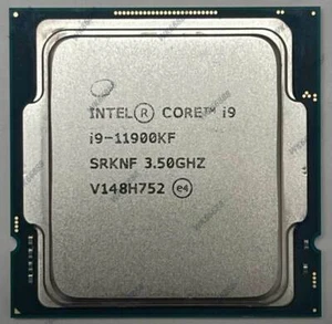 Intel Core I9 Gen 11 I9-11900KF 3.50GHz Rocket Lake SRKNF LGA1200 CPU processor - Picture 1 of 1