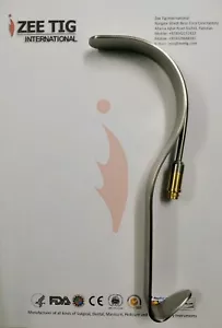 zeetig international deaver retractor fiber optic,plastic surgery - Picture 1 of 4