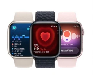 Apple Watch Series 9 with 45mm GPS + WiFi + Cellular Unlocked - NEW! - Photo 1 sur 10