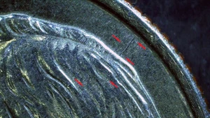 2008 P Roosevelt Dime Error-Spike Head Die Crack and Drooling Die Chip - Picture 1 of 10