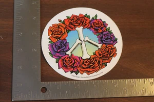NEU GREGRATIVE DEAD BONES & ROSES STANLEY MAUS AUFKLEBER - Bild 1 von 1