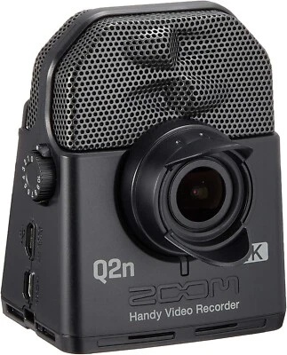 ZOOM Q2n-4K Handy Video Recorder Black High Quality  24bit/96kHz W/Box - Image 1 of 4