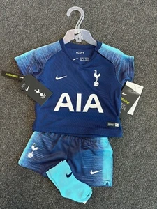 Nike Toddler Tottenham Hotspur 18-19 Away Full Football Kit / Blue / RRP £40 - Picture 1 of 4