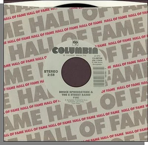 Bruce Springsteen - Fire + Incident on 57th Street (Live) - 7" 45 RPM Single! - Picture 1 of 3