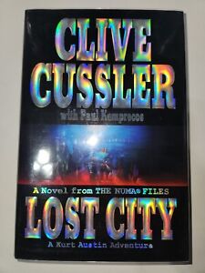 LOST CITY by Cussler, Clive & Kemprecos, Paul 1st edition signed