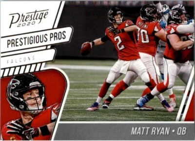2020 Prestige Prestigious Pros #PP-MR Matt Ryan  Atlanta Falcons *+* - Image 1 of 2