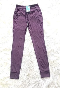 HALARA Cloudful Air High Waisted Drawstring Pocket Purple Joggers, Size S - Picture 1 of 11