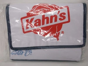 KAHN's Hot Dogs 6-Pack Vinyl Soft Sided Cooler NIP Baseball SGA - Picture 1 of 2