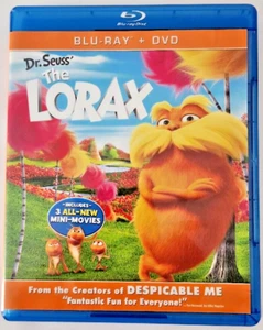 The Lorax Blu-Ray + DVD (Complete, PG 2012 Family/Adventure, Zac Efron) - Picture 1 of 4