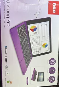 Universal Leather Case & Wireless Keyboard For RCA Viking RCA Cambio 10.1 Tablet - Picture 1 of 4