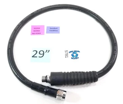 Apeks 29" Regulator Hose with 1/2" Threads Scuba Dive Diving Low Pressure #5781 - Image 1 of 4