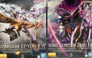 Kit modello limitato MG 1/100 Wing Gundam Zero EW & Epyon EW colori a contrasto incrociato - Foto 1 di 3