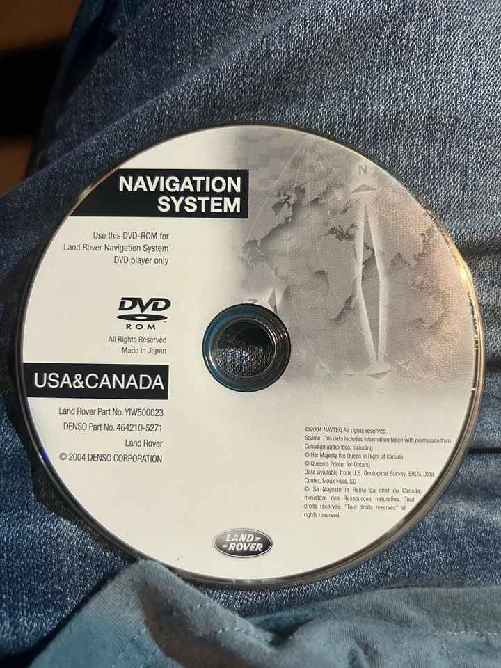 Land Rover Navigation DVD 2004 - Image 1 of 1